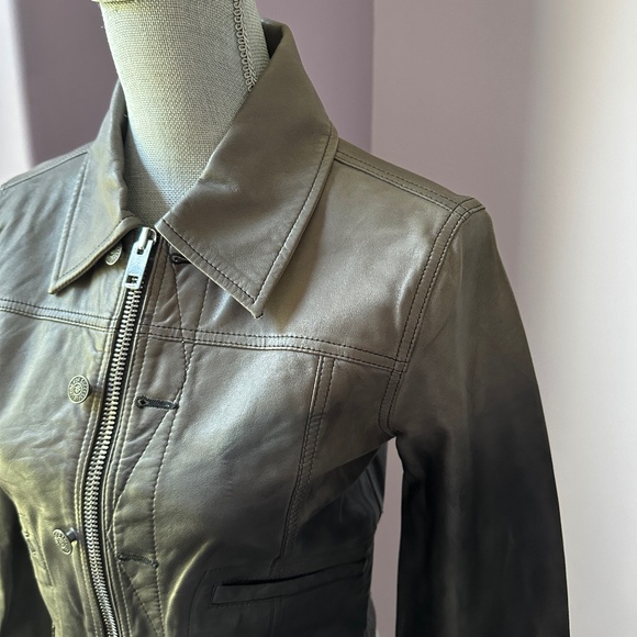 Diesel Leather Jacket - Picture 5 of 11